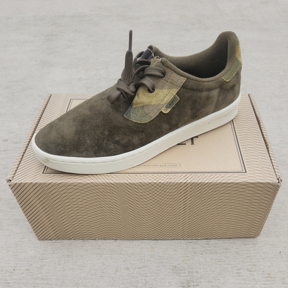 Gourmet Cinque 2 LX Sneakers [Sz: 10] (Deadstock-New) Dark Olive Green/Camo (DS)